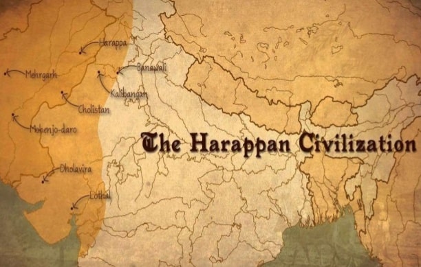 Harappan civiliazation map