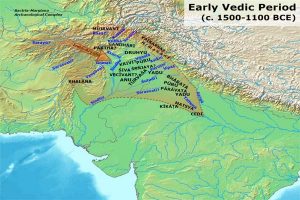 Early Vedic Culture map