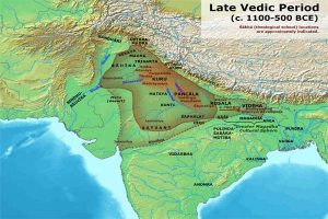 Late Vedic Culture map
