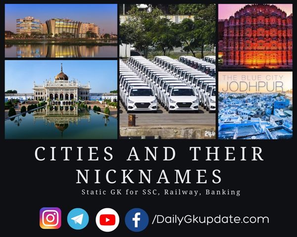 Cities and their nickname