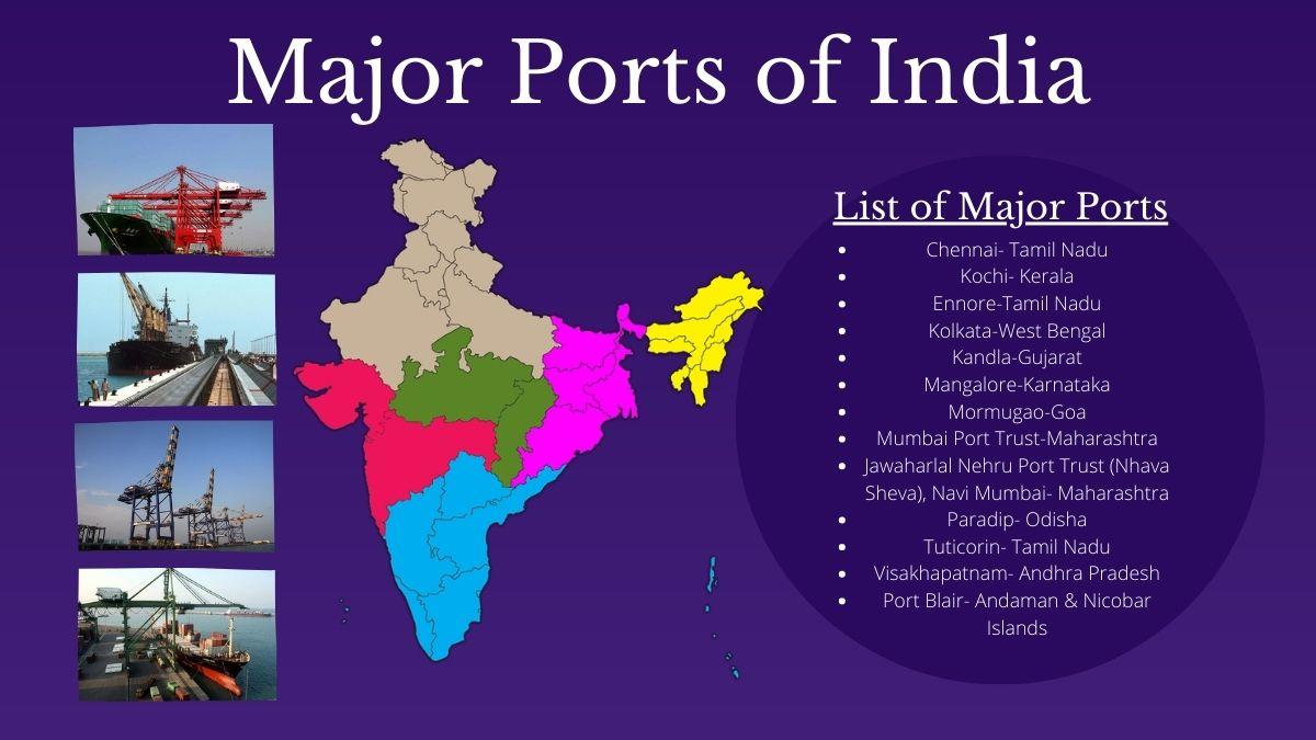 Major Ports of India